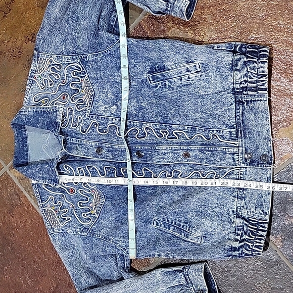 Vintage Jonathan G Denim Bling Jacket Rare - Picture 6 of 12